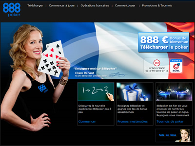 888 Poker - Site lgal en France