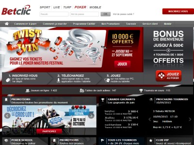 BetClic Poker - Site lgal en France