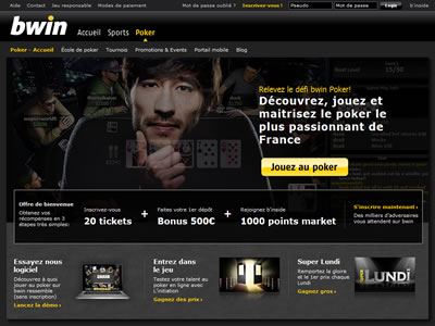 Bwin Poker - Site lgal en France