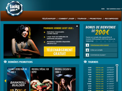 Lucky Jeux - Site lgal en France