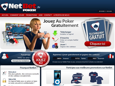 NetBet Poker - Site lgal en France