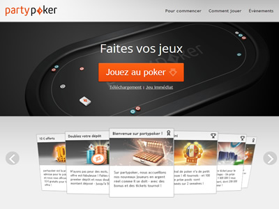 Party Poker - Site légal en France