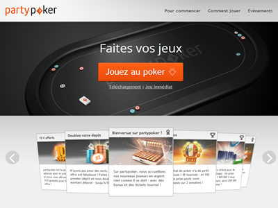 Party Poker - Site lgal en France