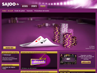 Sajoo Poker - Site lgal en France