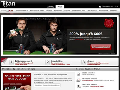 Titan Poker - Site lgal en France