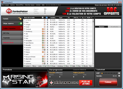 Logiciel TurboPoker