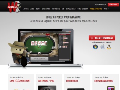 Winamax - Site lgal en France